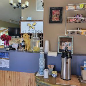 Charlie front desk