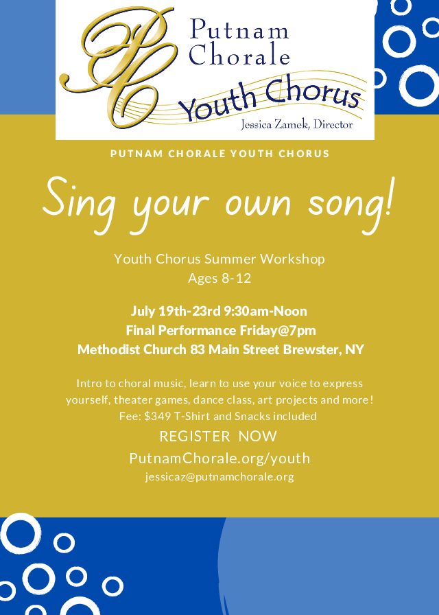 Youth Chorus Summer Workshop