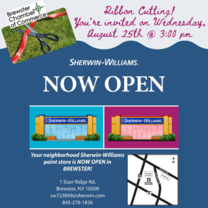 Ribbon Cutting Sherwin Williams