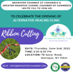 Ribbon-Cutting for Alternative Healing Clinic (Joint-Chamber Event)
