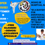Open House at Hong Ik Martial Arts of Brewster