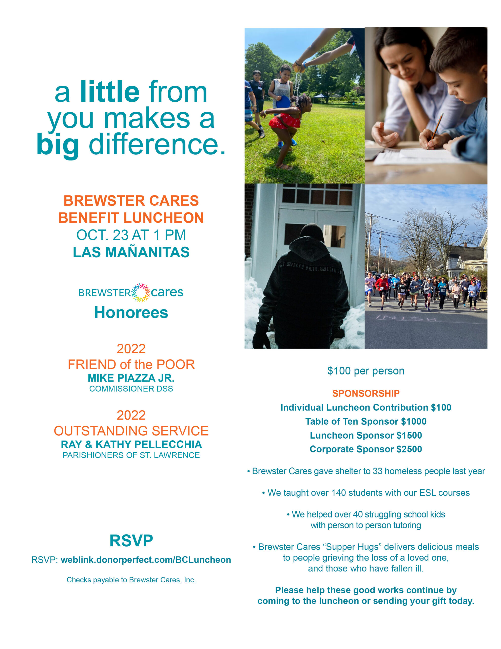 Brewster Cares 2nd Annual Benefit Luncheon