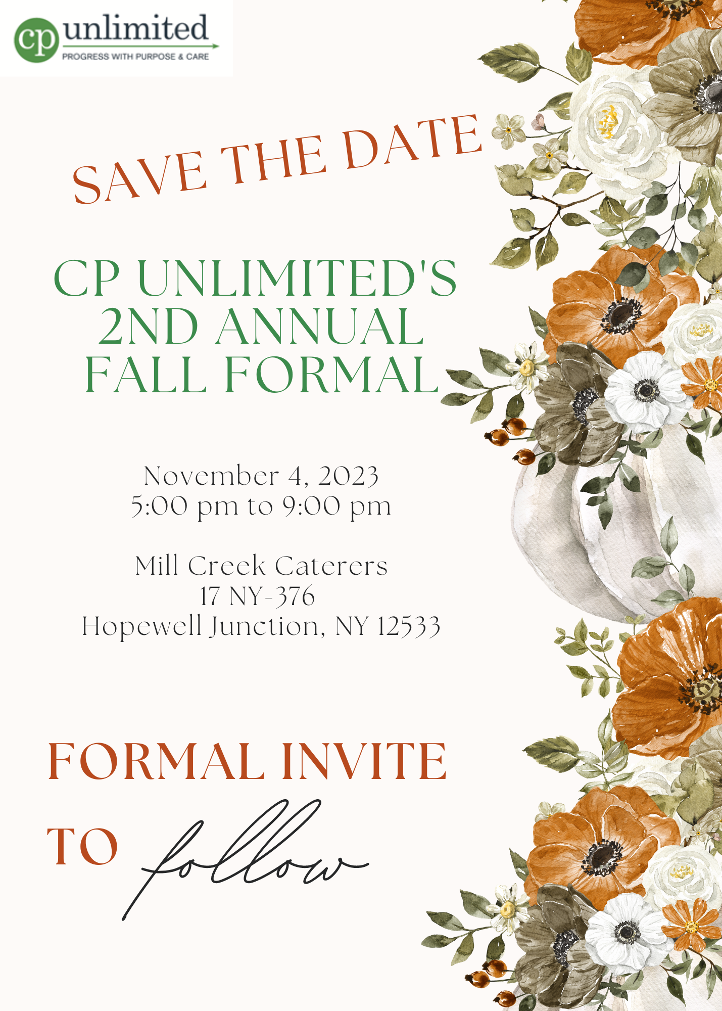 CP Unlimited Fall Formal